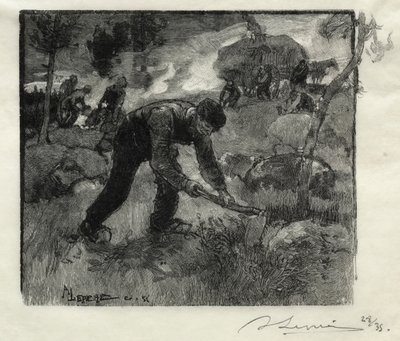 Heathers, 1887. de Auguste Louis Lepère