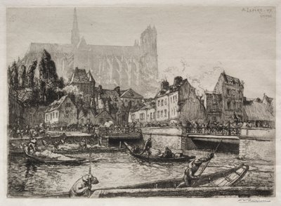Chegadas de Legumes-Amiens de Auguste Louis Lepère