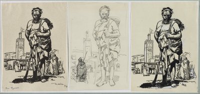 Em Marrocos de Auguste Louis Lepère