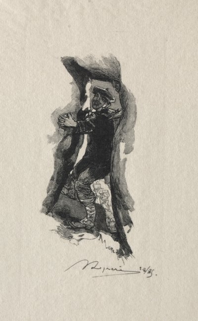 No desfiladeiro de Sept-Cavernes de Auguste Louis Lepère