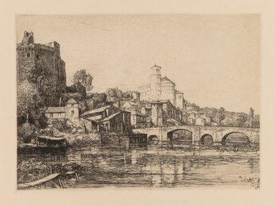 Auguste Lepère: Clisson Loire-Maritime, 1909. de Auguste Louis Lepère