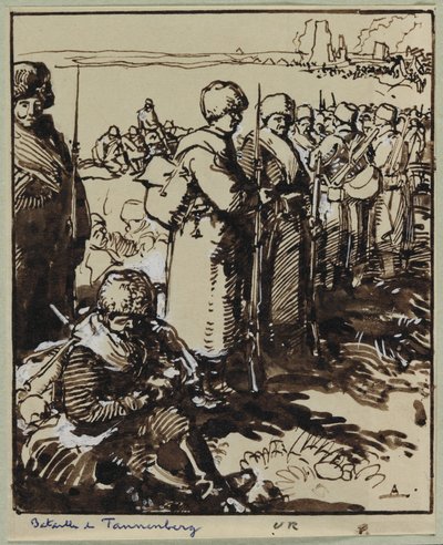 Batalha de Tannenberg de Auguste Louis Lepère