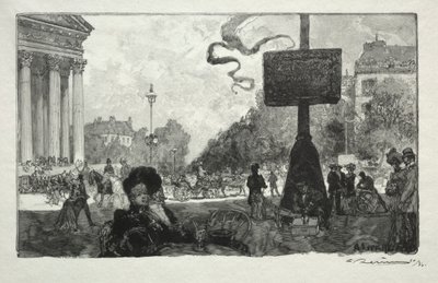 Esquina da Rua Real de Auguste Louis Lepère