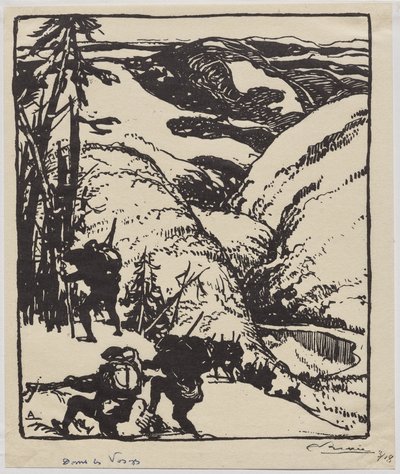 Nos Vosges de Auguste Louis Lepère