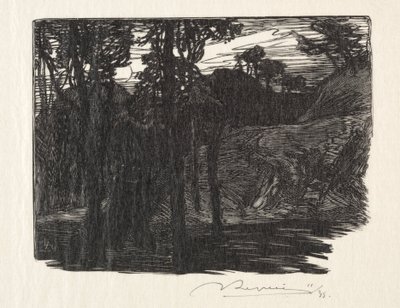 Tarde. de Auguste Louis Lepère