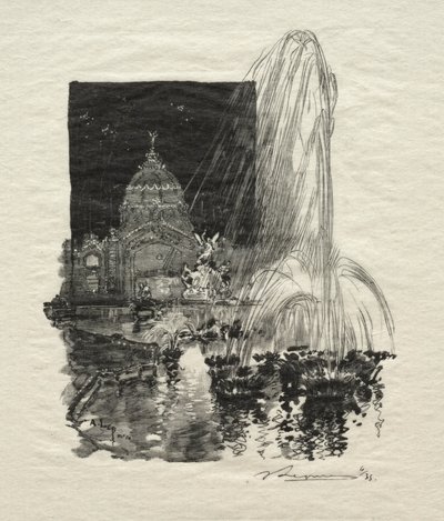 Fontes luminosas. de Auguste Louis Lepère