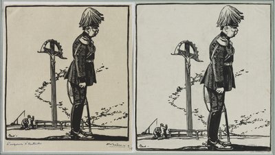 Leperper d&39;Autriche, 1914. de Auguste Louis Lepère