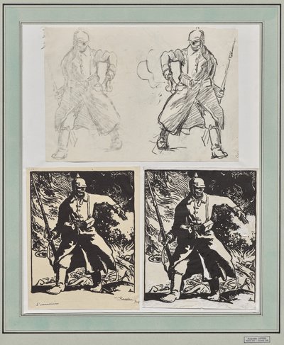 O Incendiar de Auguste Louis Lepère