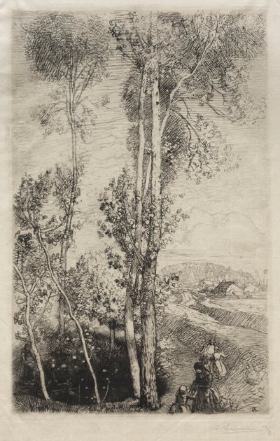 La Petite Mare, 1908. de Auguste Louis Lepère