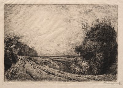 A estrada de Houssoye de Auguste Louis Lepère