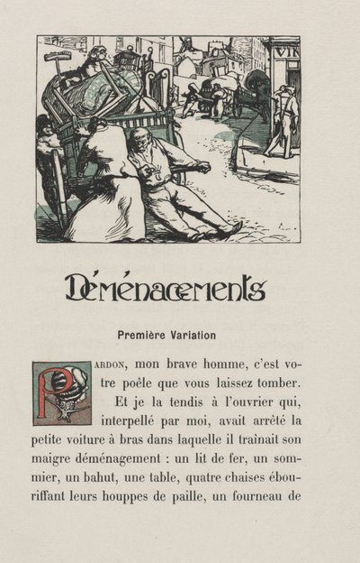 Paisagens e esquinas: Mudança de Auguste Louis Lepère