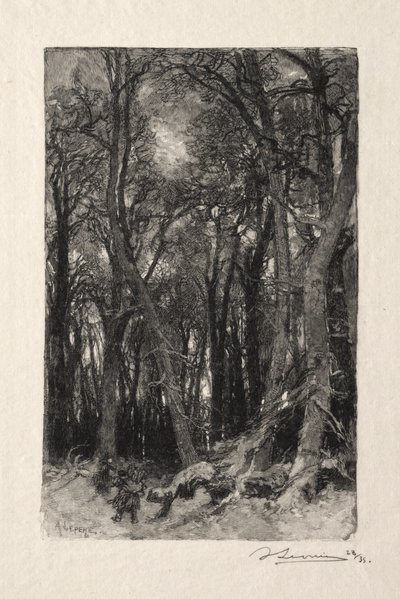 O baixo Breau. de Auguste Louis Lepère