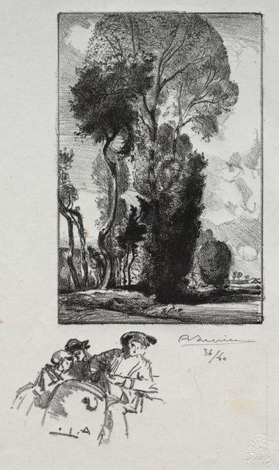 O Bocage de Auguste Louis Lepère
