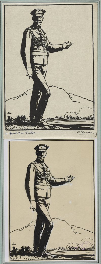 O grão-duque Victor, 1914. de Auguste Louis Lepère