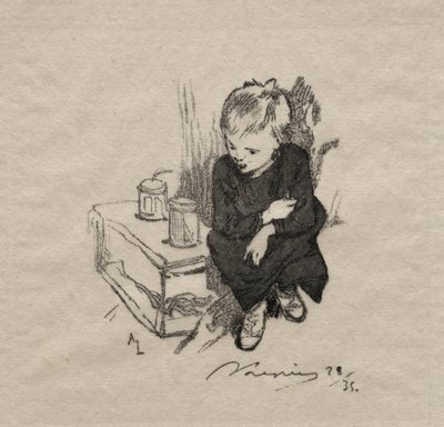 O menino estava na época, em 1889. de Auguste Louis Lepère