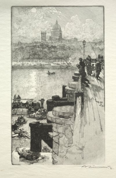 Montagne Ste. Genevieve de Auguste Louis Lepère