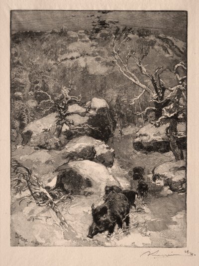 Roche Cuvier Châtillon de Auguste Louis Lepère