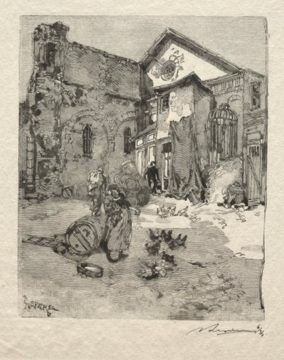 São Juliano, o Pobre: ​​O Portal de Auguste Louis Lepère
