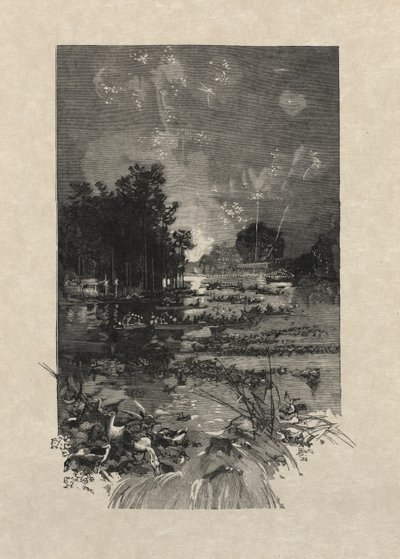 O Festival para as vítimas do dever de Auguste Louis Lepère