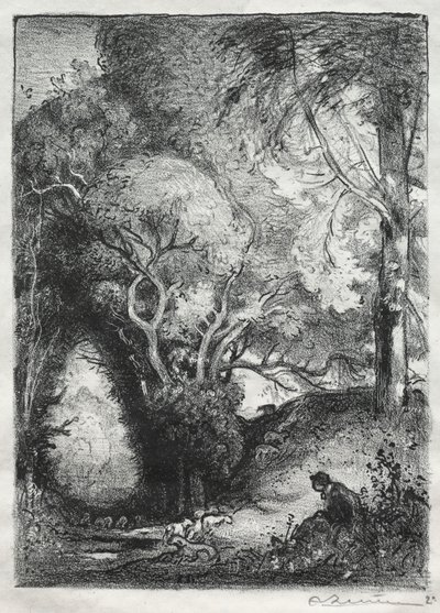 A ravina em junho de Auguste Louis Lepère