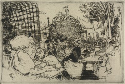 Os Dois Corcundas, 1893. de Auguste Louis Lepère