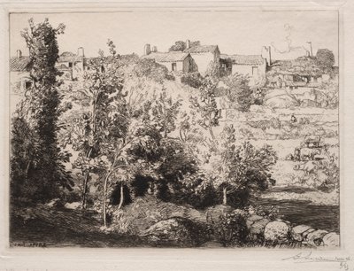 Vila de Meule de Auguste Louis Lepère