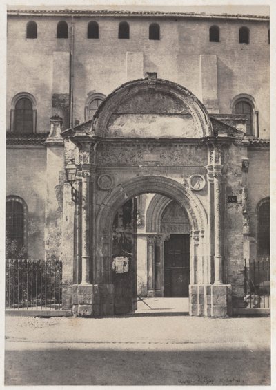 Porte Bachelier, Igreja de Saint-Sernin, Toulouse (Alta Garona) de Auguste Mestral