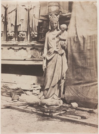 Estátua da Virgem, Notre Dame de Paris de Auguste Mestral