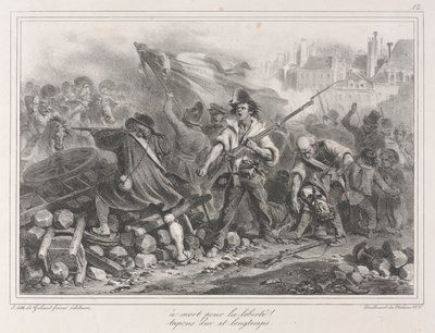 Álbum de 1831: Liberdade ou morte! de Auguste Raffet