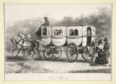Dama branca de Auguste Raffet
