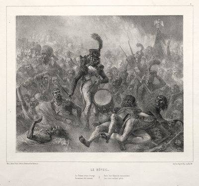 O livro de 1832: Reveil, 1832. de Auguste Raffet