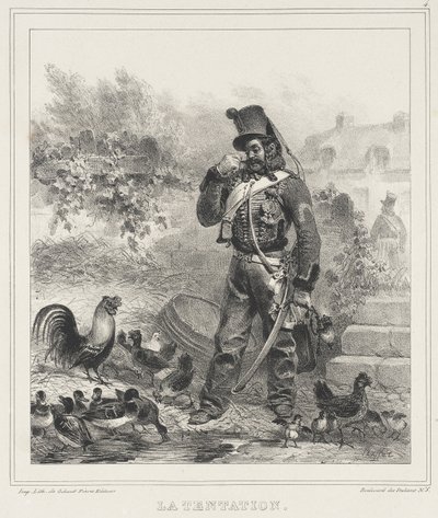 A tentação de Auguste Raffet