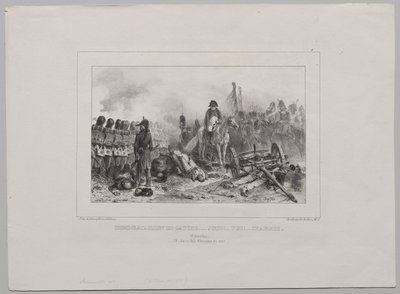 Álbum Litográfico de 1837: Meio Batalhão à Esquerda...Apontar!...Fogo!...Carregar de Auguste Raffet