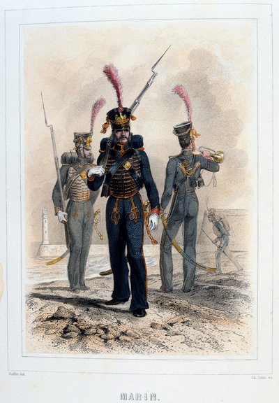 Marine, 1859. de Auguste Raffet