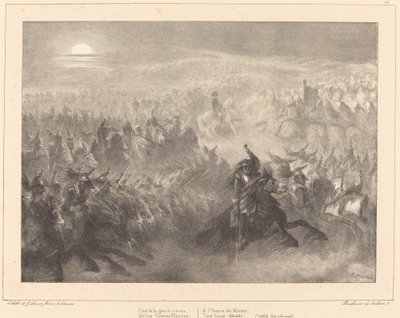 Revisão noturna de Auguste Raffet