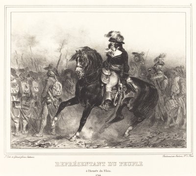 Representant du Peuple (Representante do Povo) de Auguste Raffet