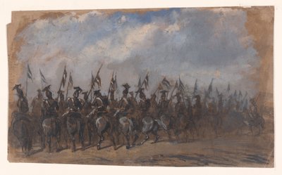 Esquadrão de lanceiros de Auguste Raffet