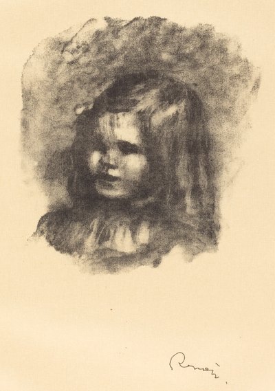 Claude Renoir, virou à esquerda de Auguste Renoir