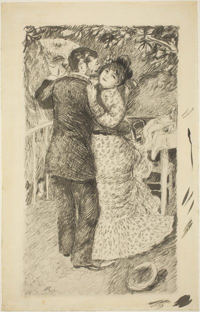Dança no país de Auguste Renoir