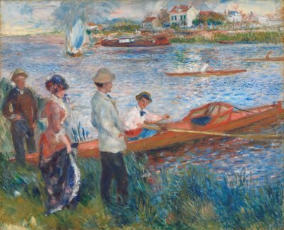 Remadores em Chatou de Auguste Renoir