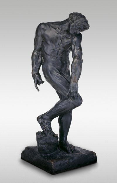 Adam, modelado c.1881 de Auguste Rodin