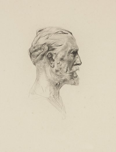 Antonin Proust, c.1884 (gravura) de Auguste Rodin