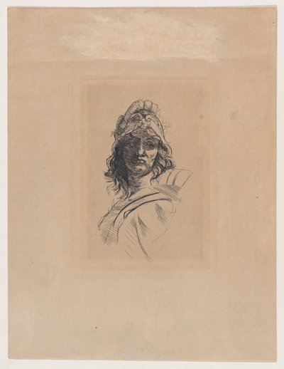 Busto de Belona de Auguste Rodin
