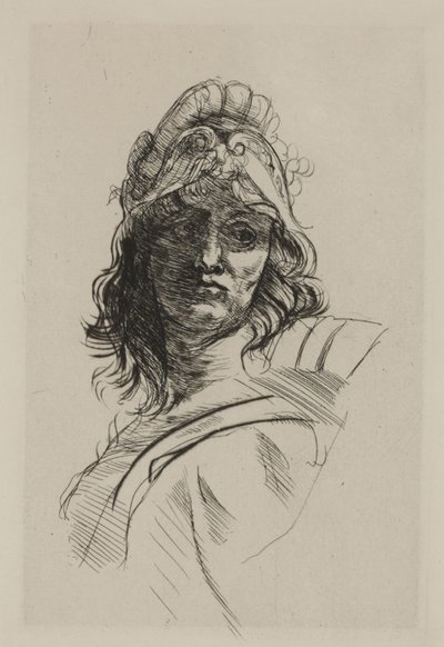 Busto de Bellona de Auguste Rodin