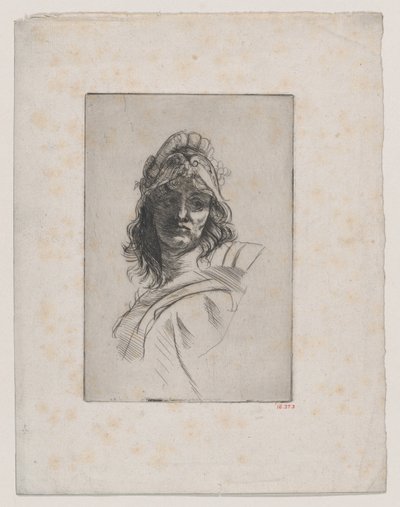 Busto de Belona, 1882-85. de Auguste Rodin