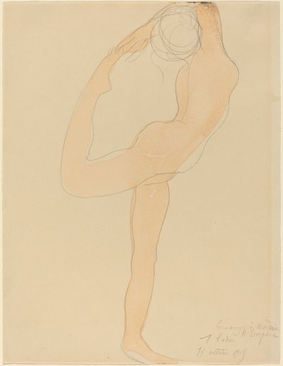 Figura dançante de Auguste Rodin