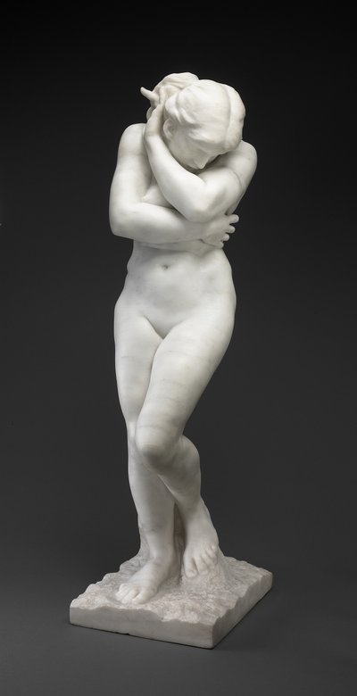 Eva após a queda, 1886 de Auguste Rodin