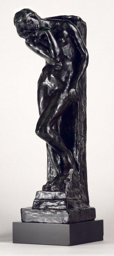 Eva com cabelo comprido, 187880 (bronze) de Auguste Rodin