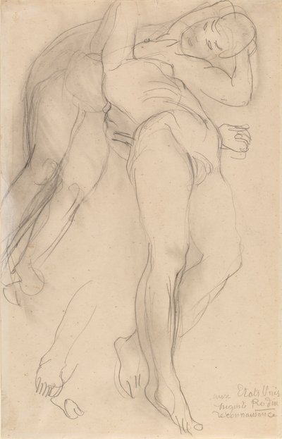 Figura Esboço de Auguste Rodin