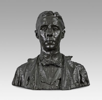 Estudo de cabeça de Arthur Jerome Eddy de Auguste Rodin